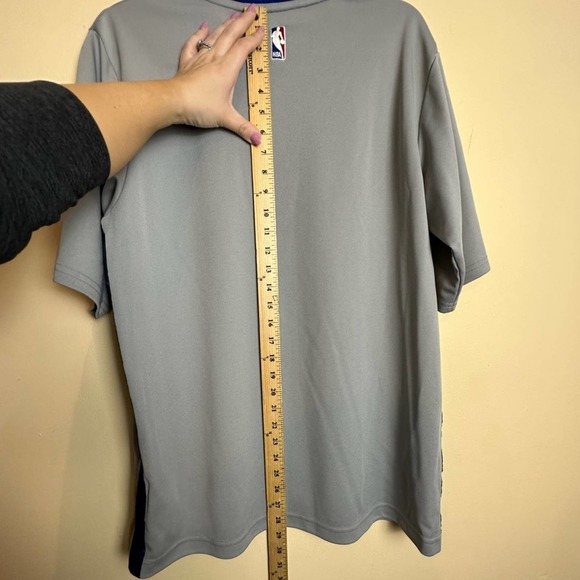 Adidas NEW Men's NBA Swingman Alternate Gray Jersey  Shirt Brooklyn Nets Medium - Picture 9 of 11